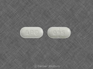 APO 095 Pill White Capsule/Oblong - Pill Identifier